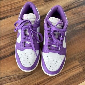 Women's Purple and White Sneakers